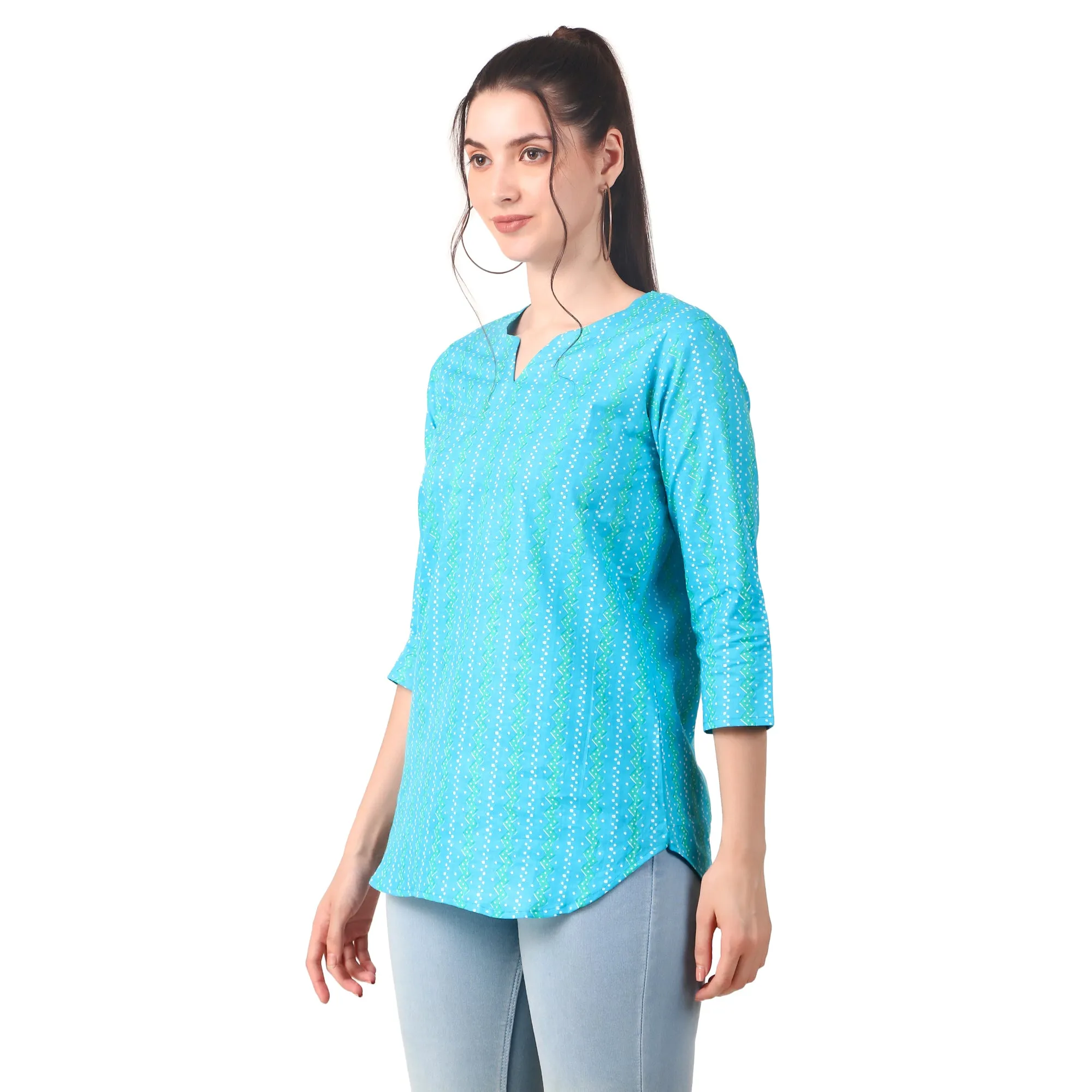 Magnetism Short Kurti for Women