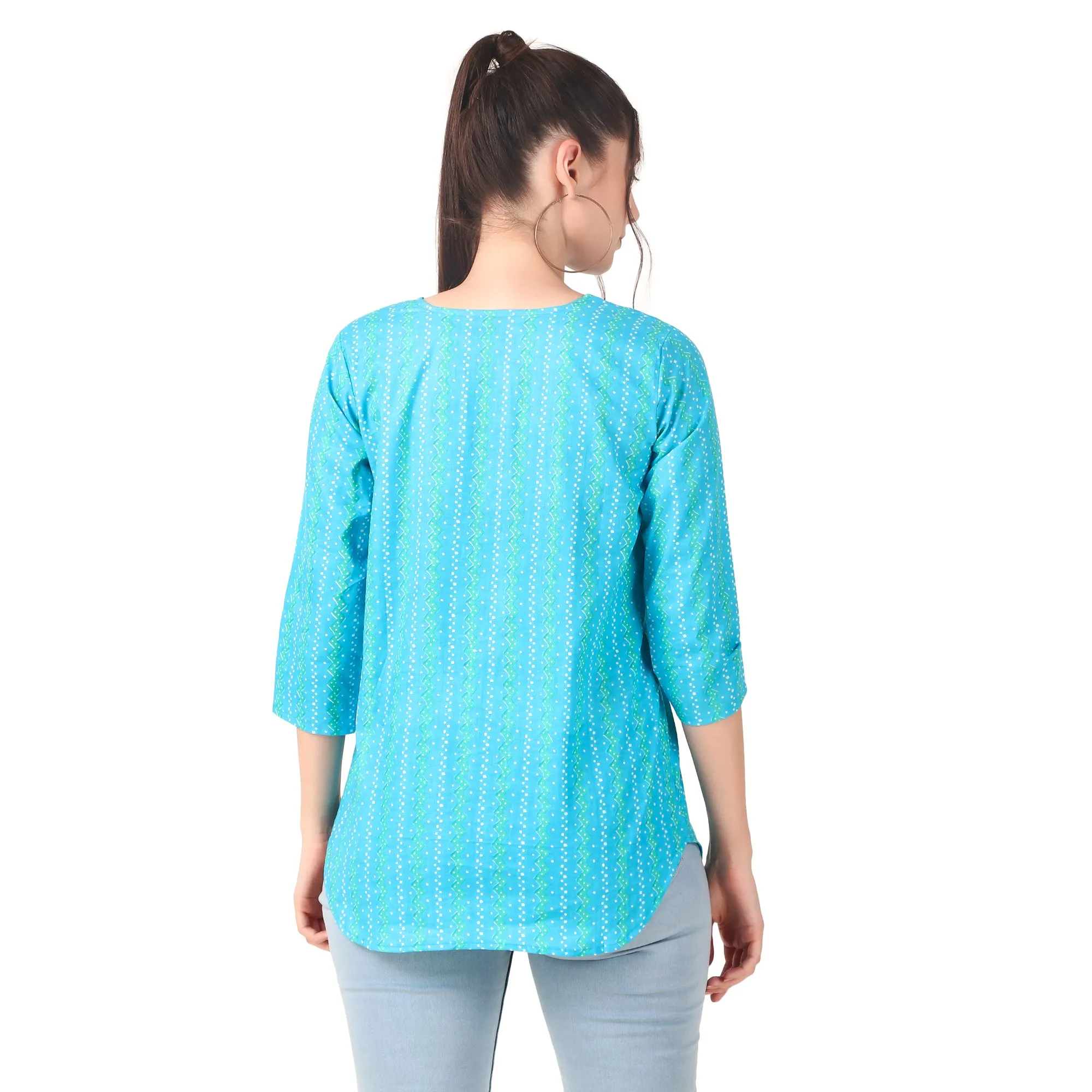 Magnetism Short Kurti for Women