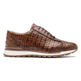 Marco Di Milano Alonzo Bay Apache All Over Caiman Crocodile Sneakers