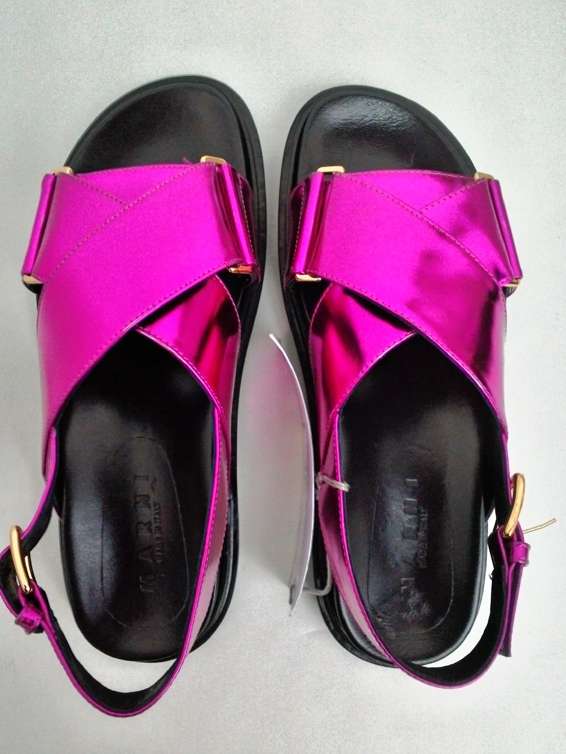 MARNI Women's Purple Sandals Size 40