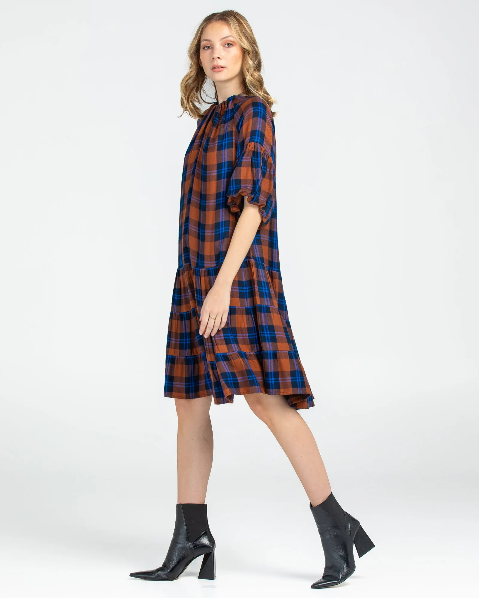 Maurie Dress - Scout Check