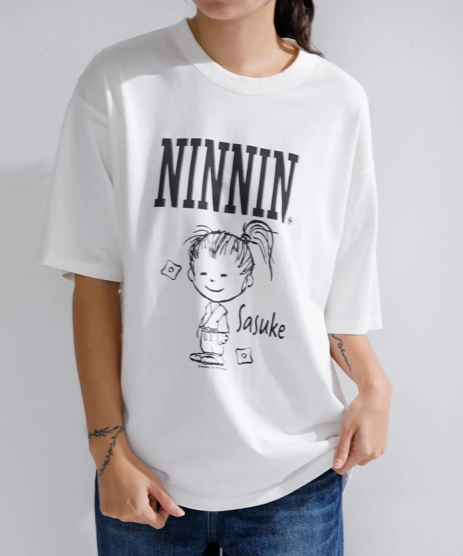 【MEN , WOMEN】NIN-NIN TEE 3