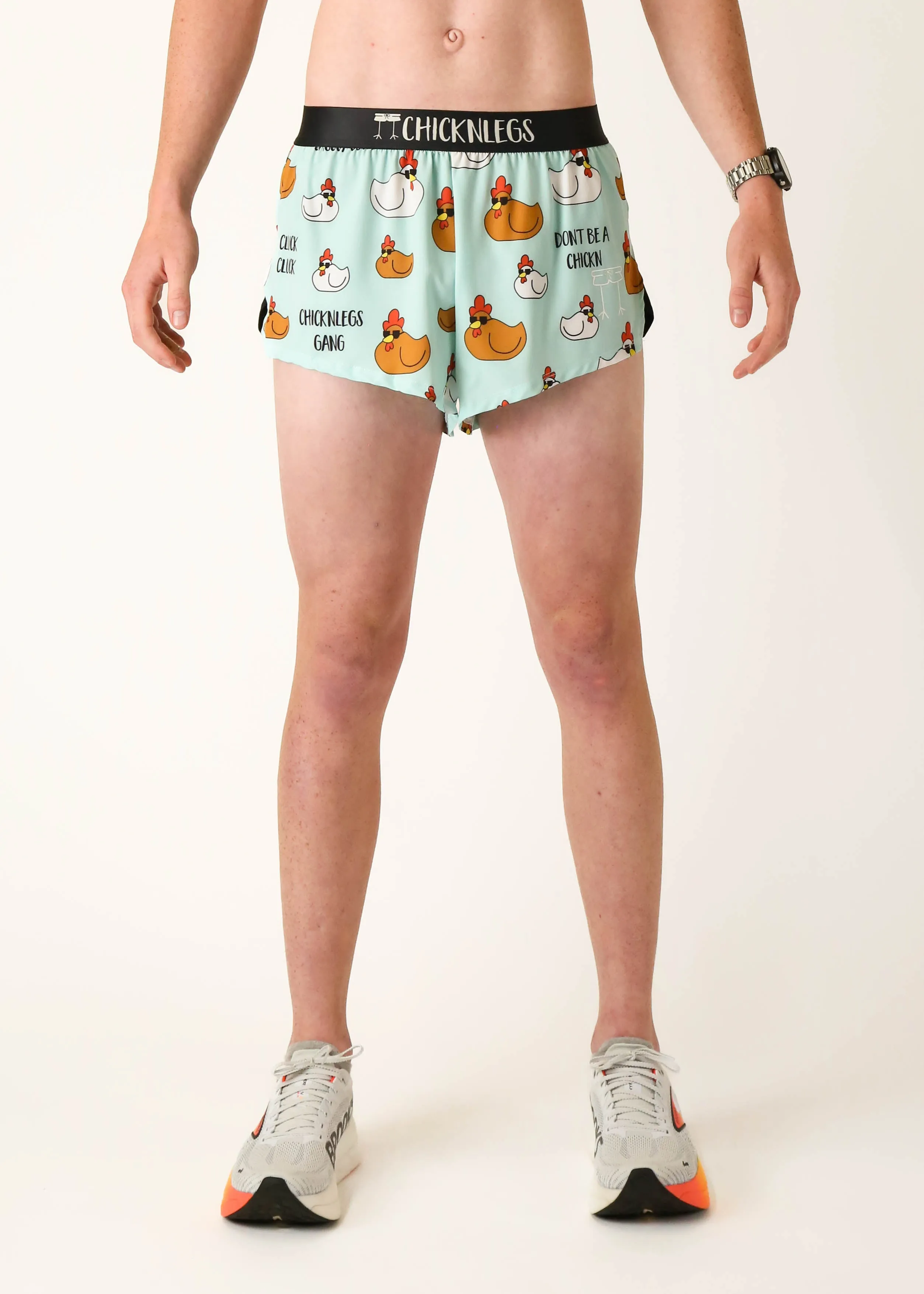 Men's Swaggy Chickns 2" Split Shorts