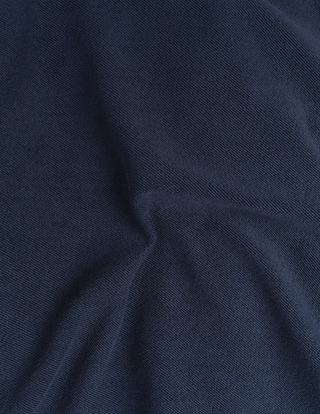 NAVY TERRY KNIT CREW