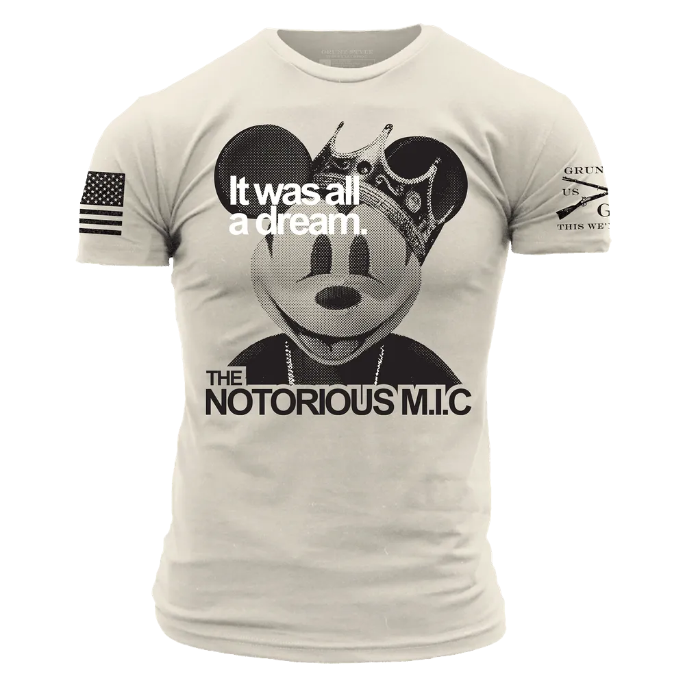 Notorious M.I.C. T-Shirt - Sand