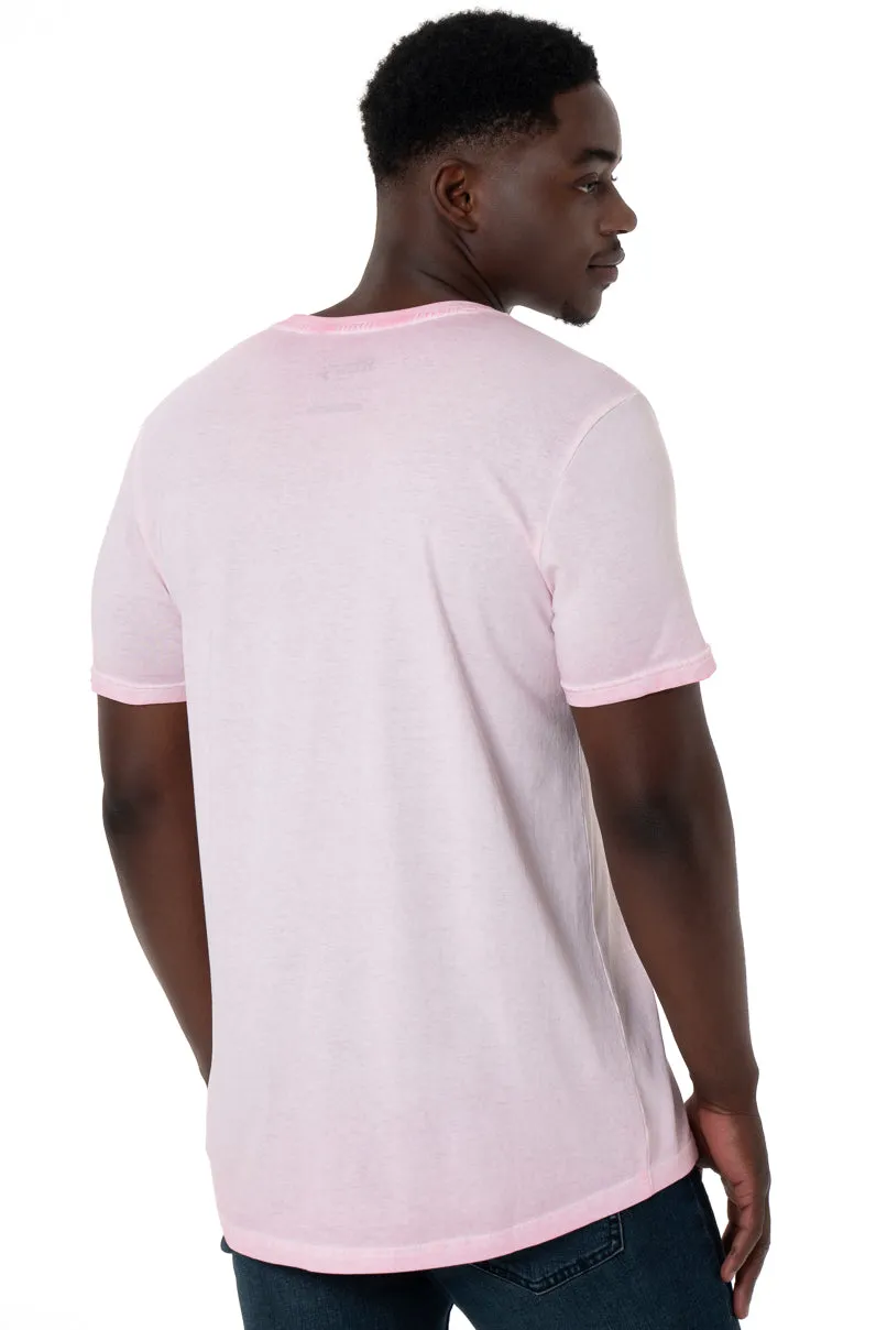 Organic Dye T-Shirt _ 143618 _ Pink