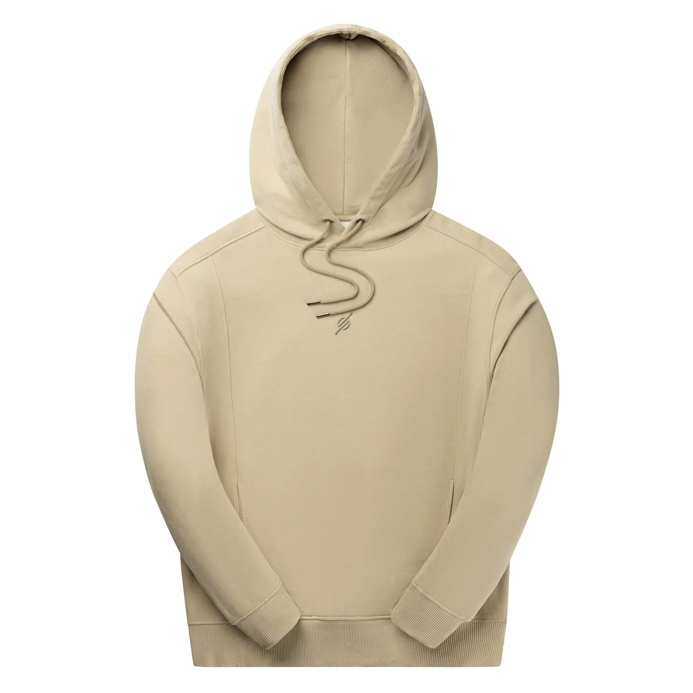 Pelican Beige Mono Oversized Hoodie