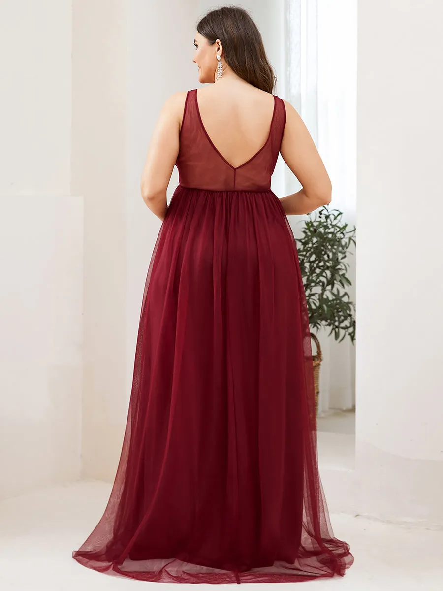 Plus Size Sultry Sleeveless Long Wholesale Maxi Dress for Pregnant Women