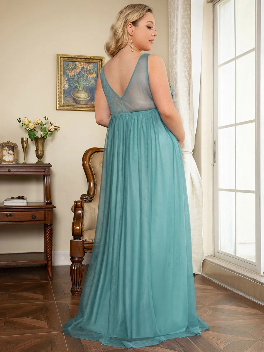 Plus Size Sultry Sleeveless Long Wholesale Maxi Dress for Pregnant Women