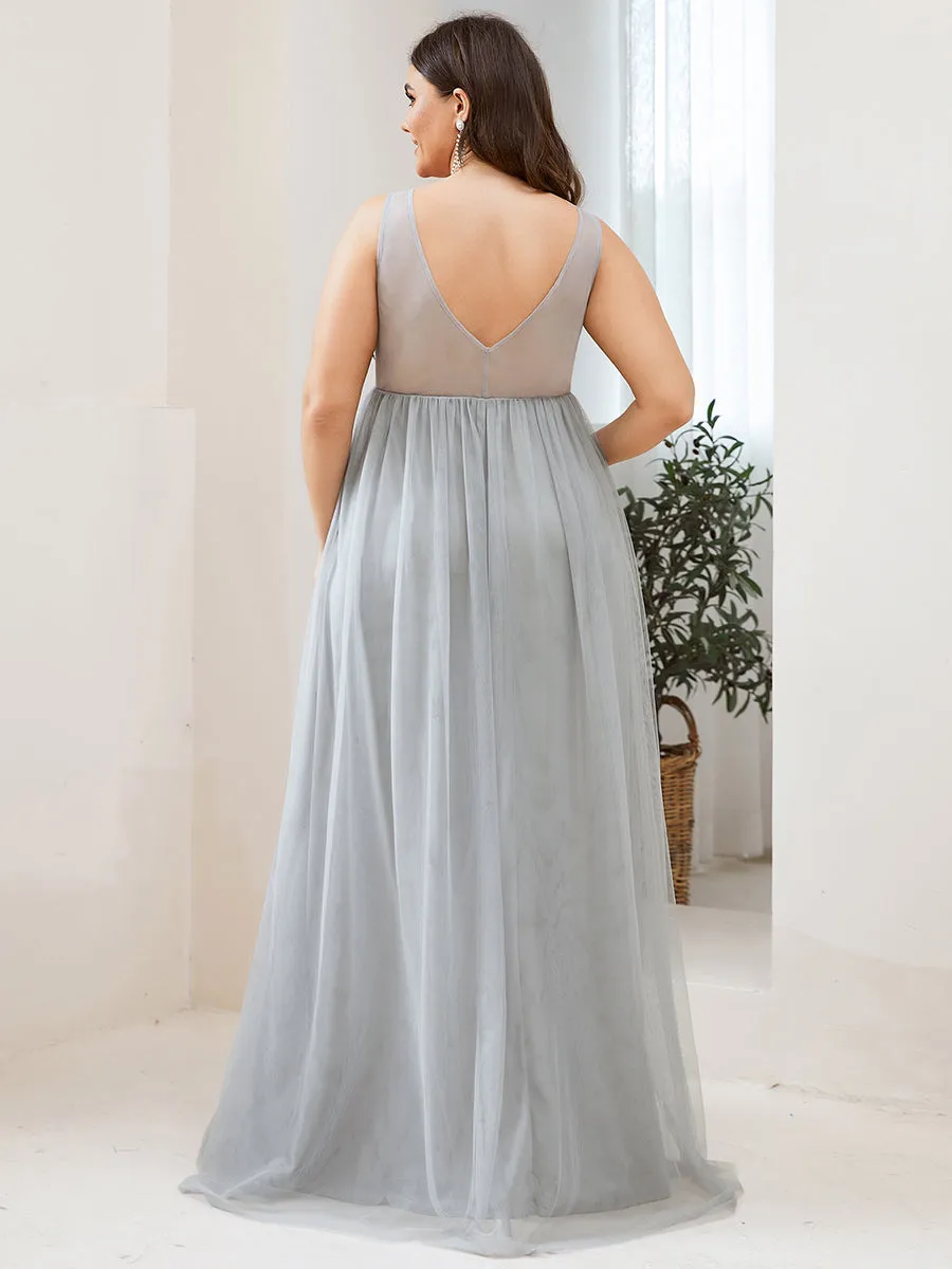 Plus Size Sultry Sleeveless Long Wholesale Maxi Dress for Pregnant Women