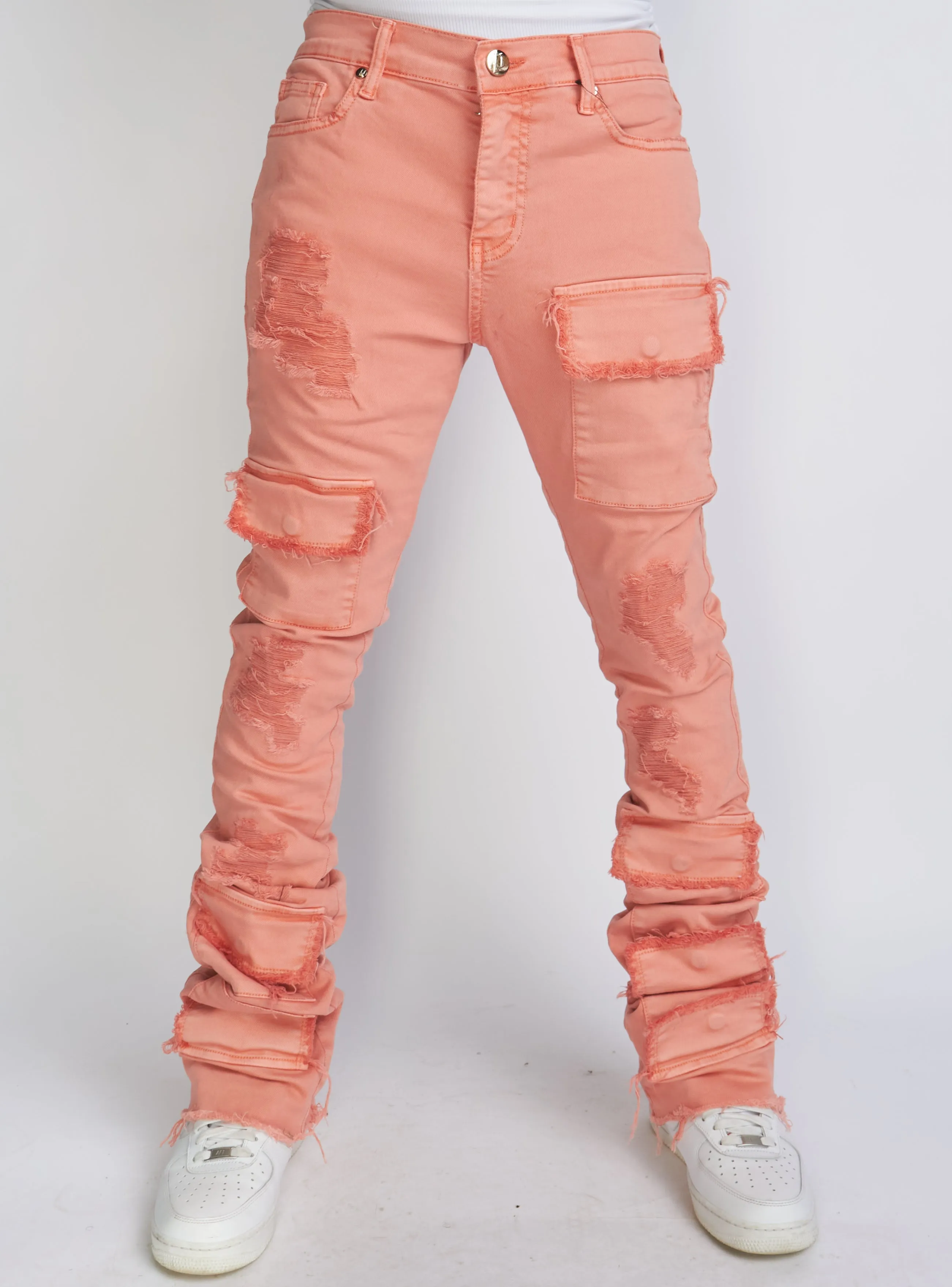 Politics - Super Stacked Cargo Marcel503 - Coral