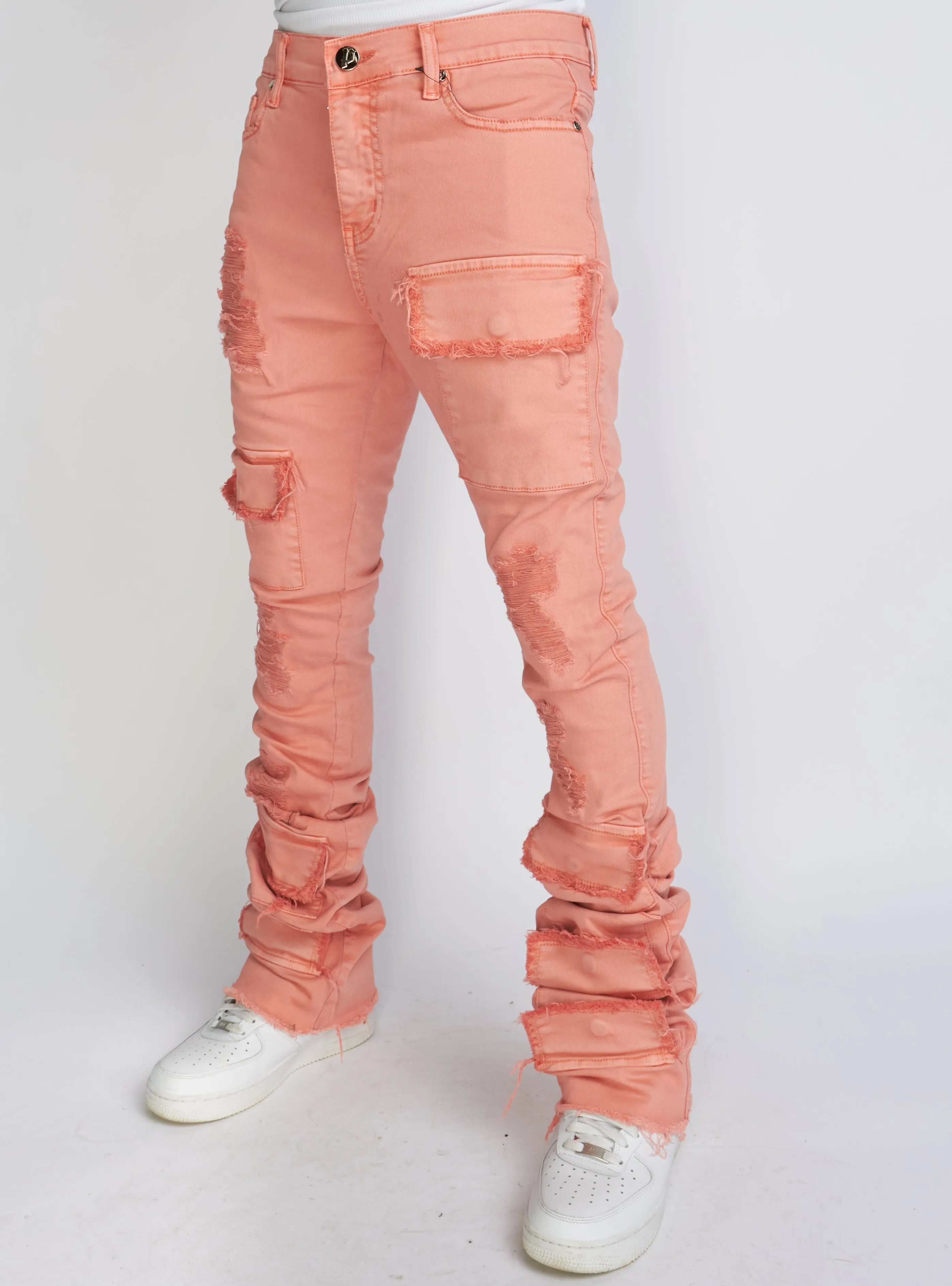 Politics - Super Stacked Cargo Marcel503 - Coral