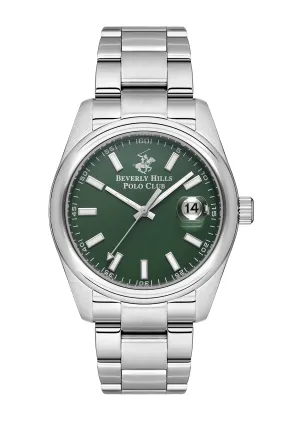 Polo - BP3598X.370 Gents 3 Hands - Date Green Dial Ceramic Sapphire Coated Glass