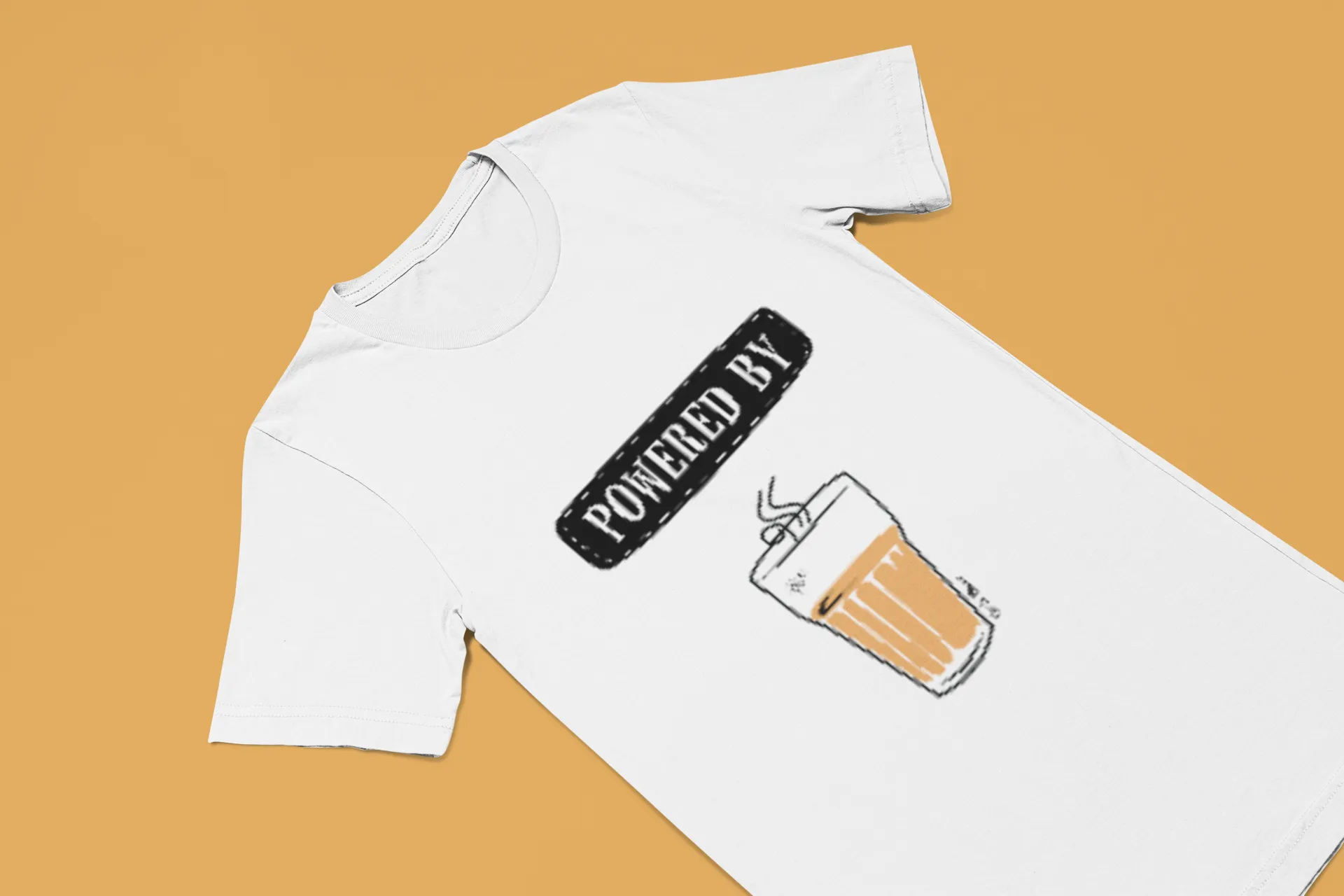 Powered By Chai Oversized T-shirt