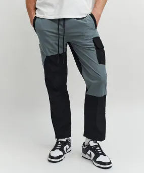 Riffraff Nylon Multi Pocket Cargo Pants