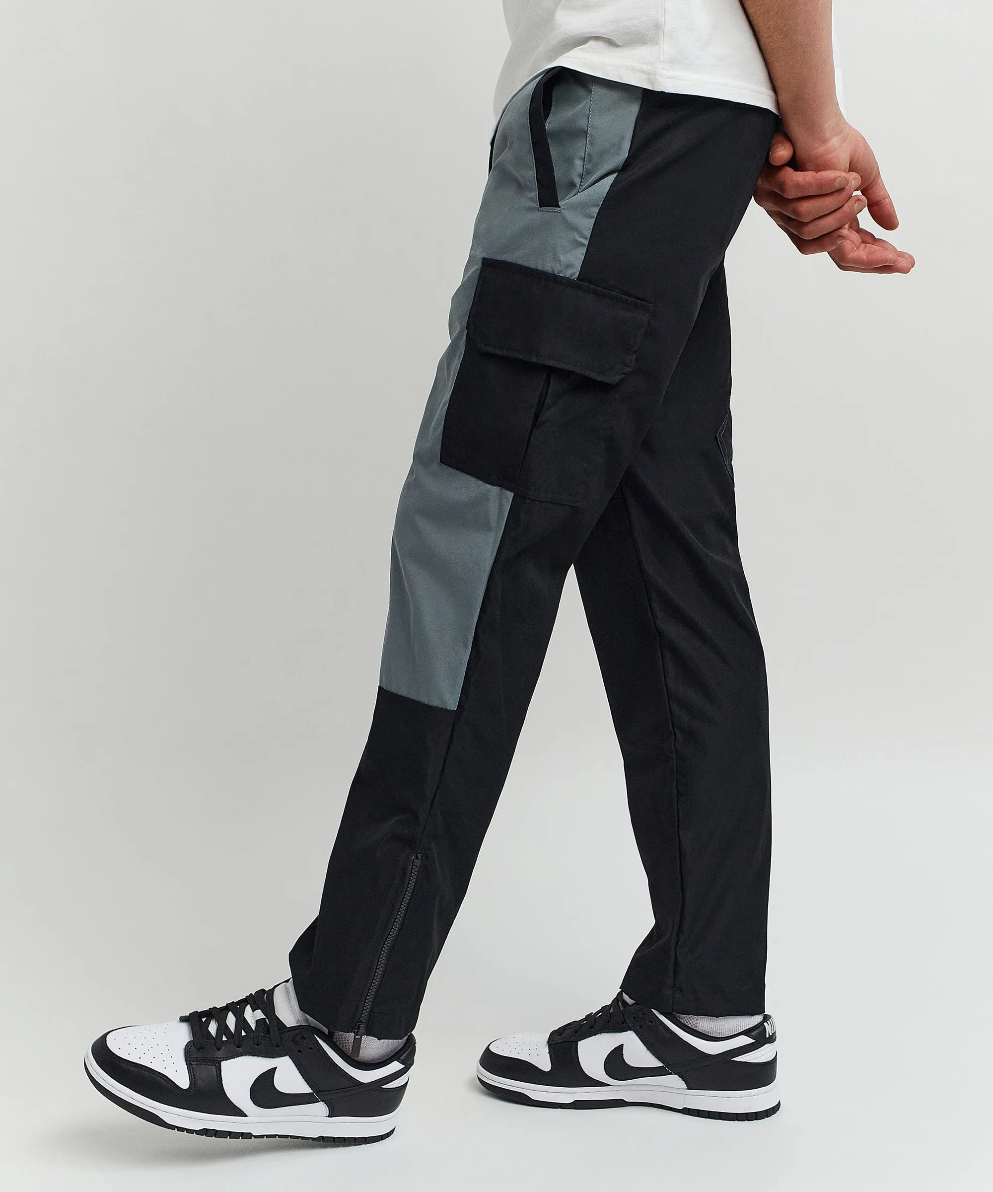 Riffraff Nylon Multi Pocket Cargo Pants