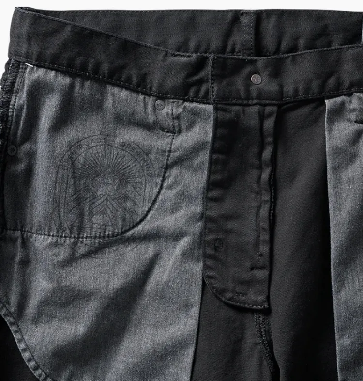 ROARK - HWY 190 Relaxed Fit Broken Twill Denim - Black