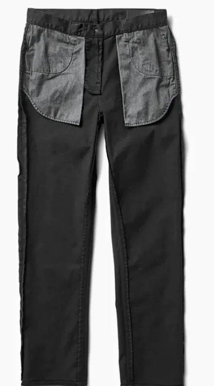 ROARK - HWY 190 Relaxed Fit Broken Twill Denim - Black