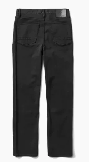 ROARK - HWY 190 Relaxed Fit Broken Twill Denim - Black