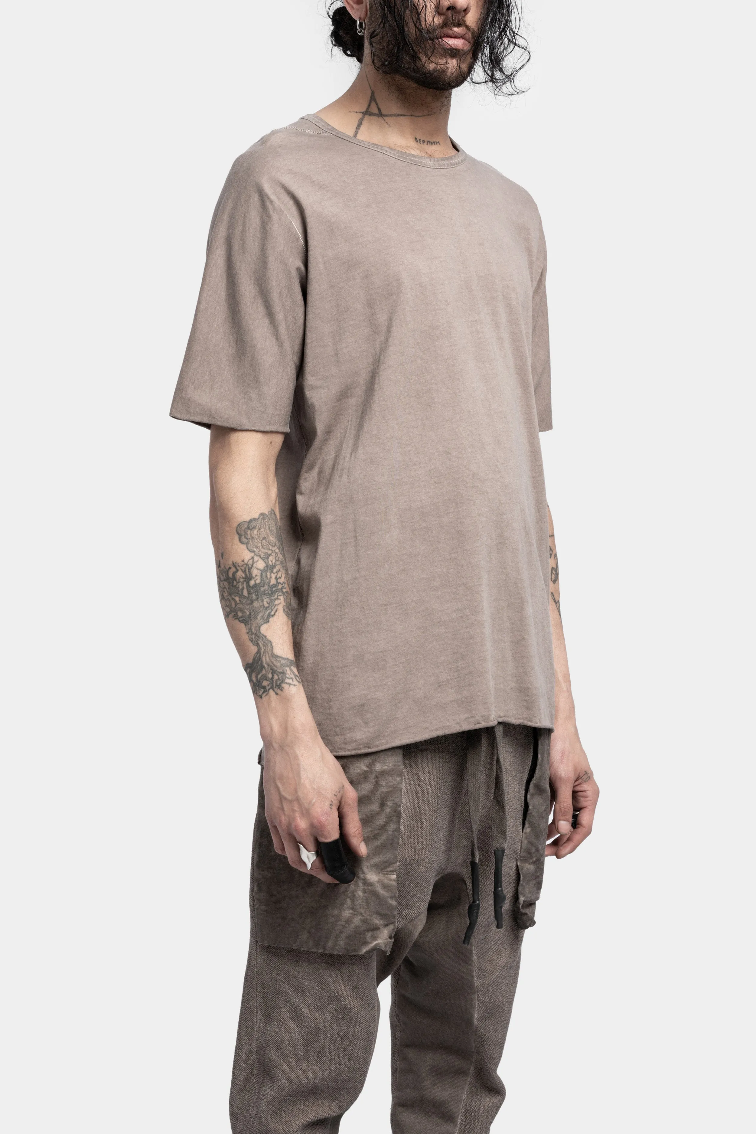 Short sleeve T-Shirt, Taupe