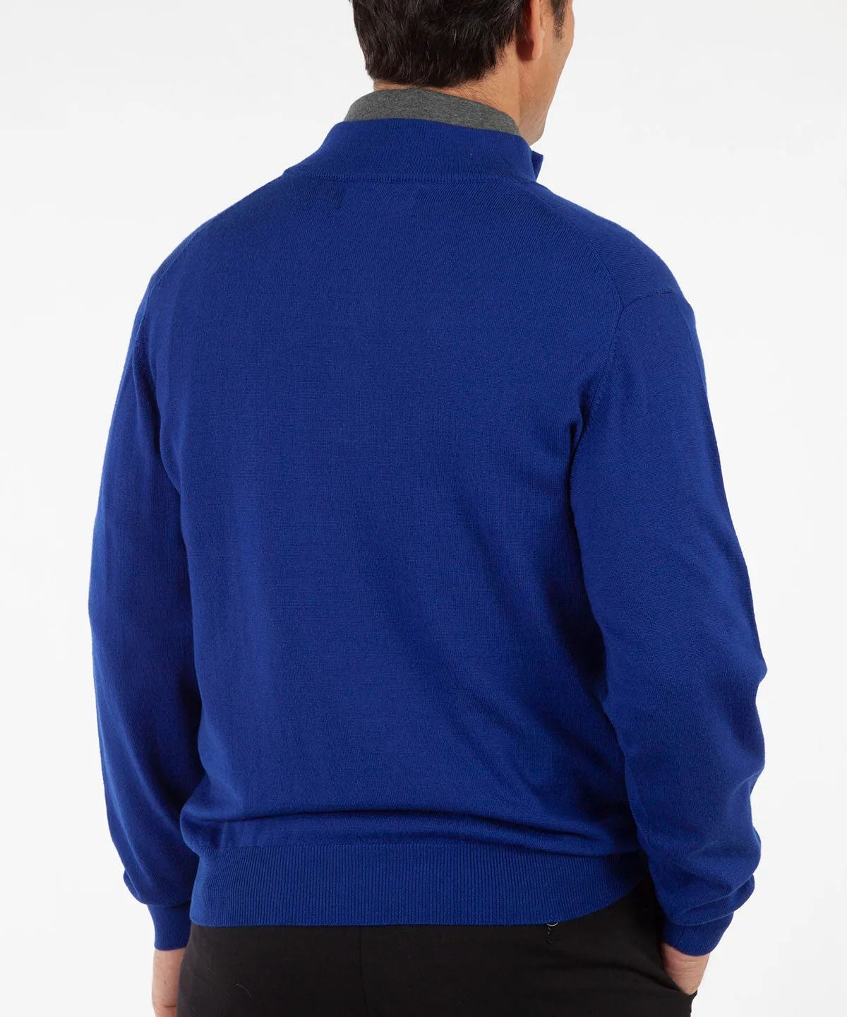 Signature 100% Merino Wool Quarter-Zip Sweater