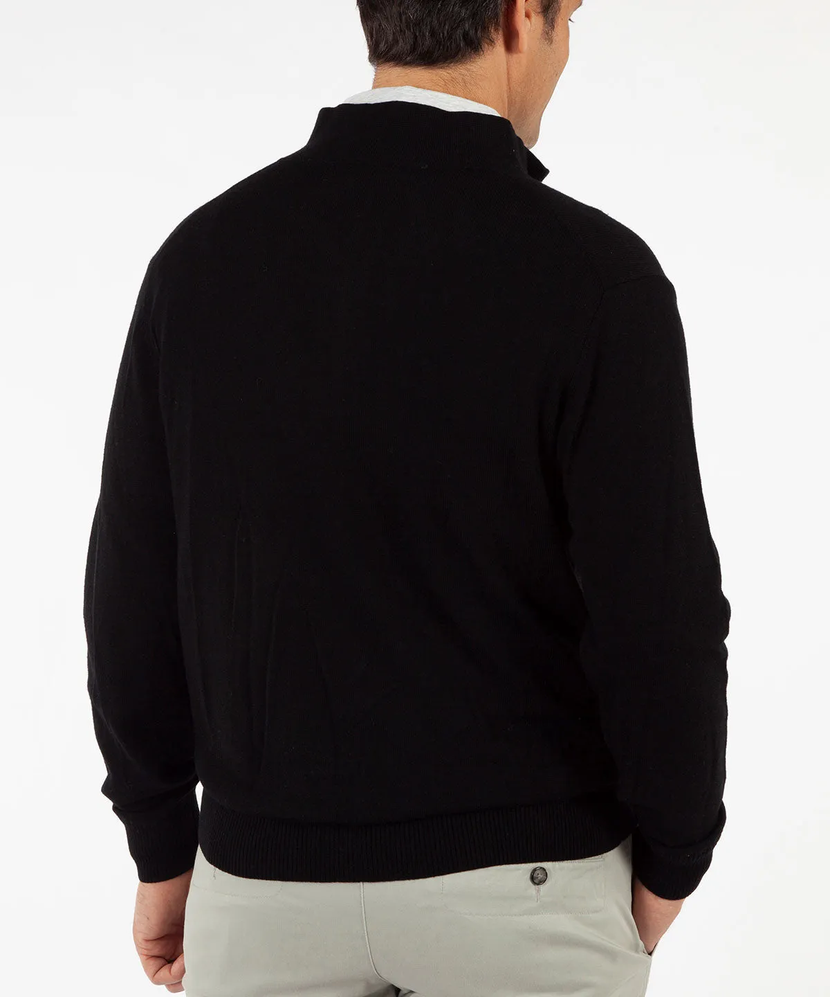 Signature 100% Merino Wool Quarter-Zip Sweater