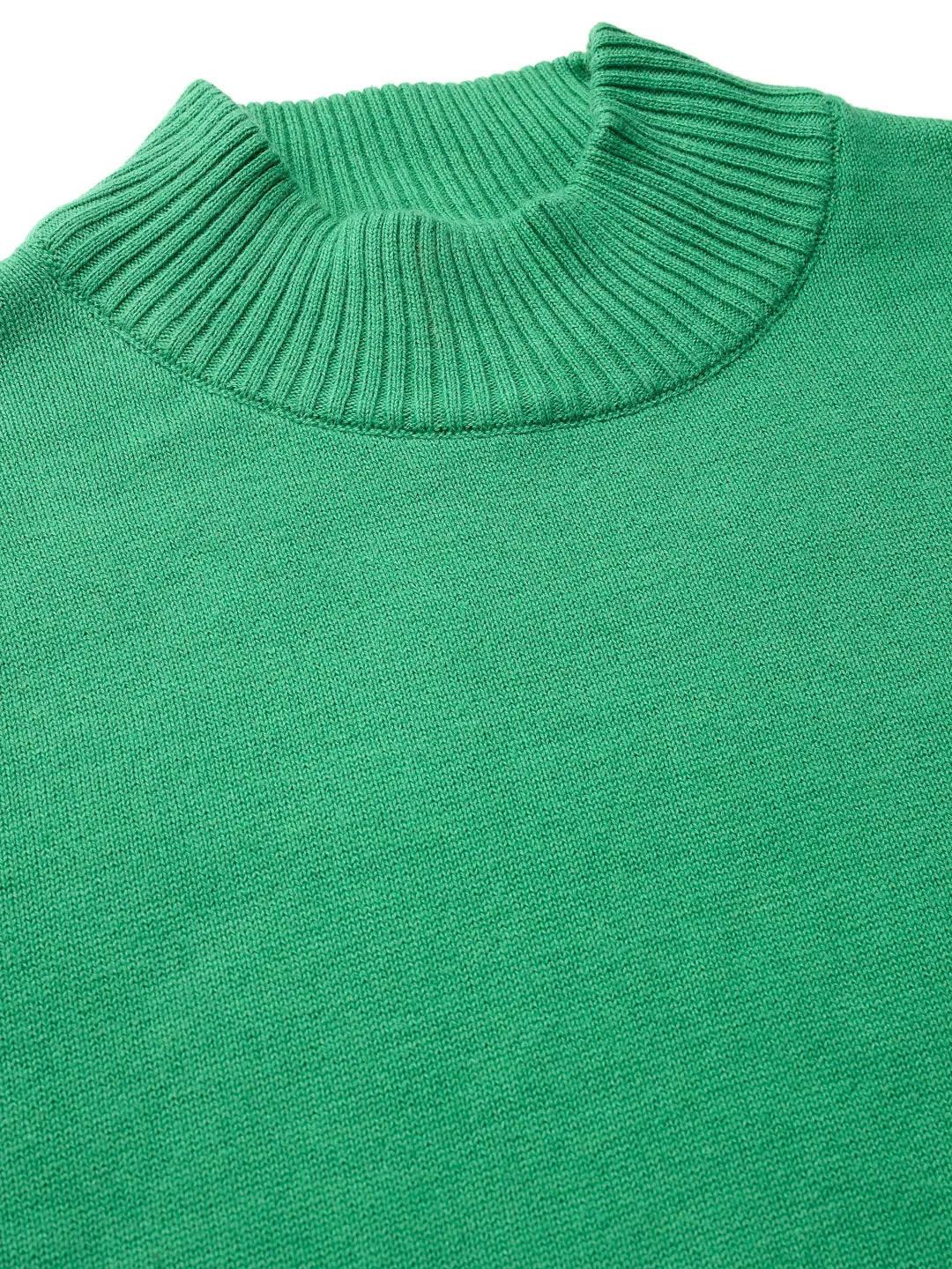 Style Quotient Women Green Solid Pullover