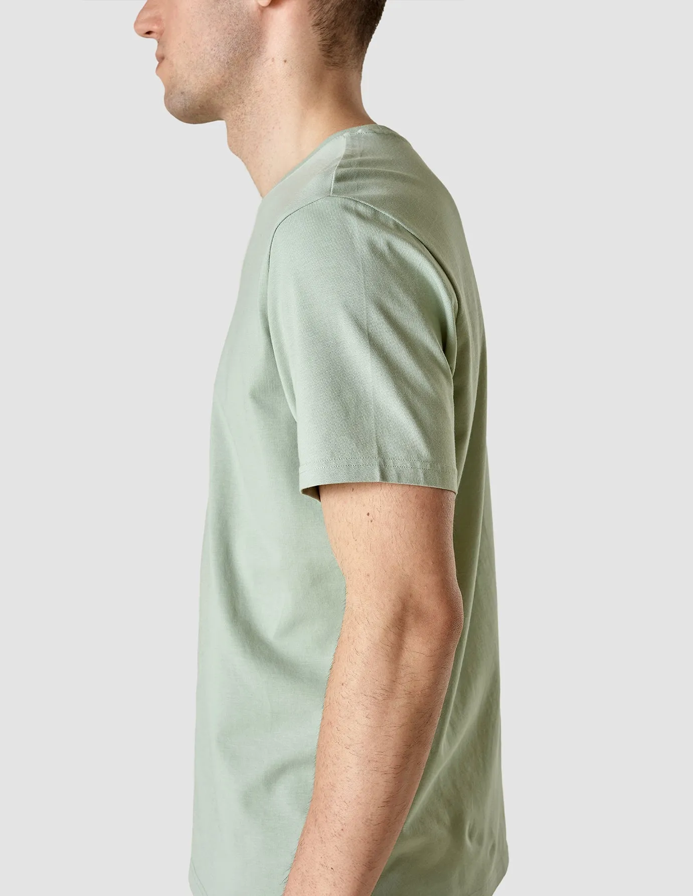 Supima T-shirt Calm Green