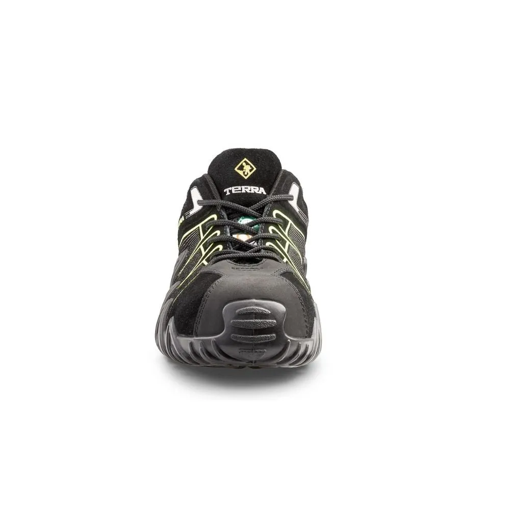 Terra Spider X Unisex Lightweight Composite Toe Work Shoe TR108008BLL - Yellow & Black