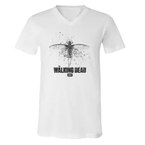 The Walking Dead Locust Adult V-Neck T-Shirt