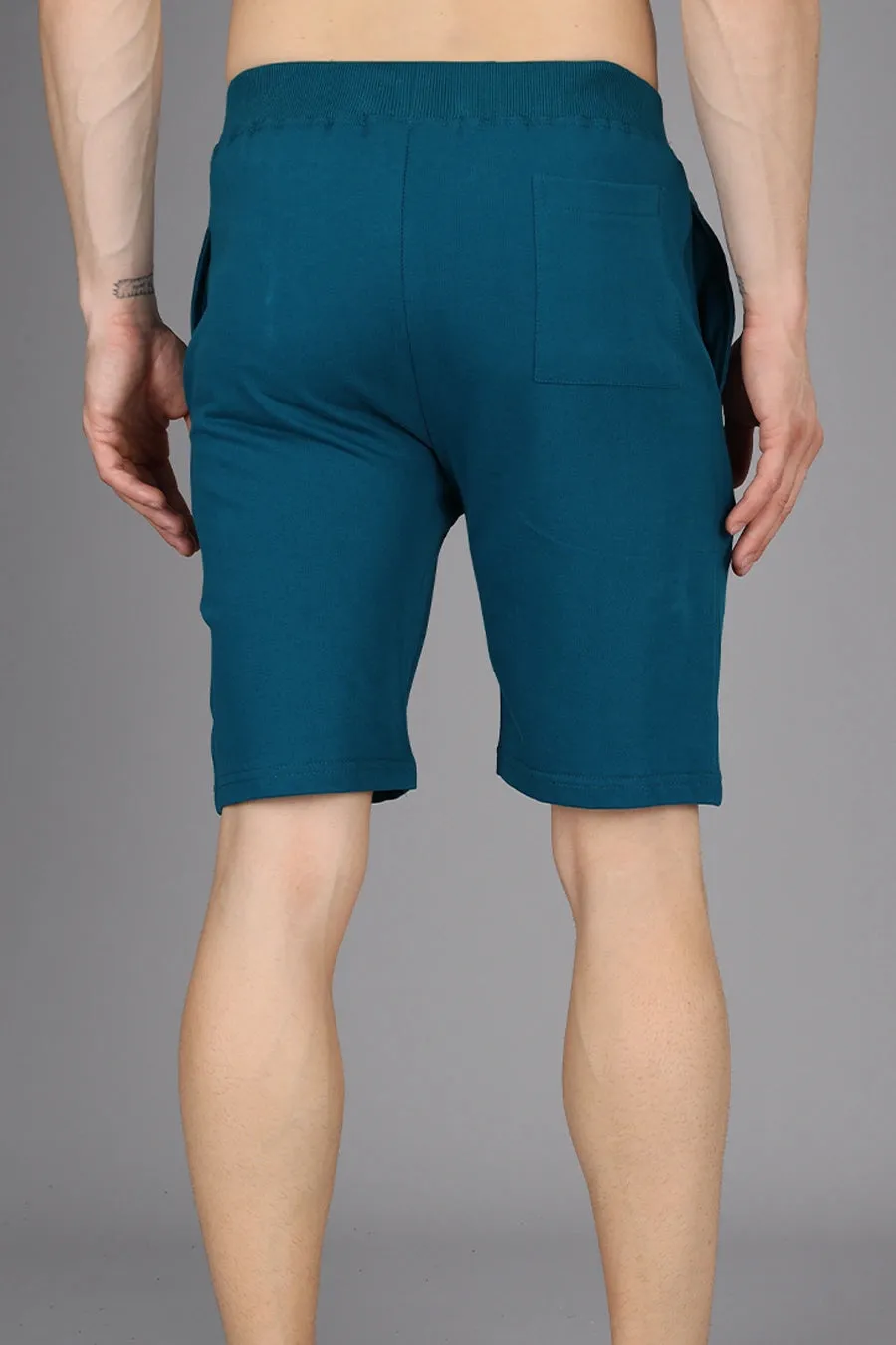 Turquoise - Terry Shorts