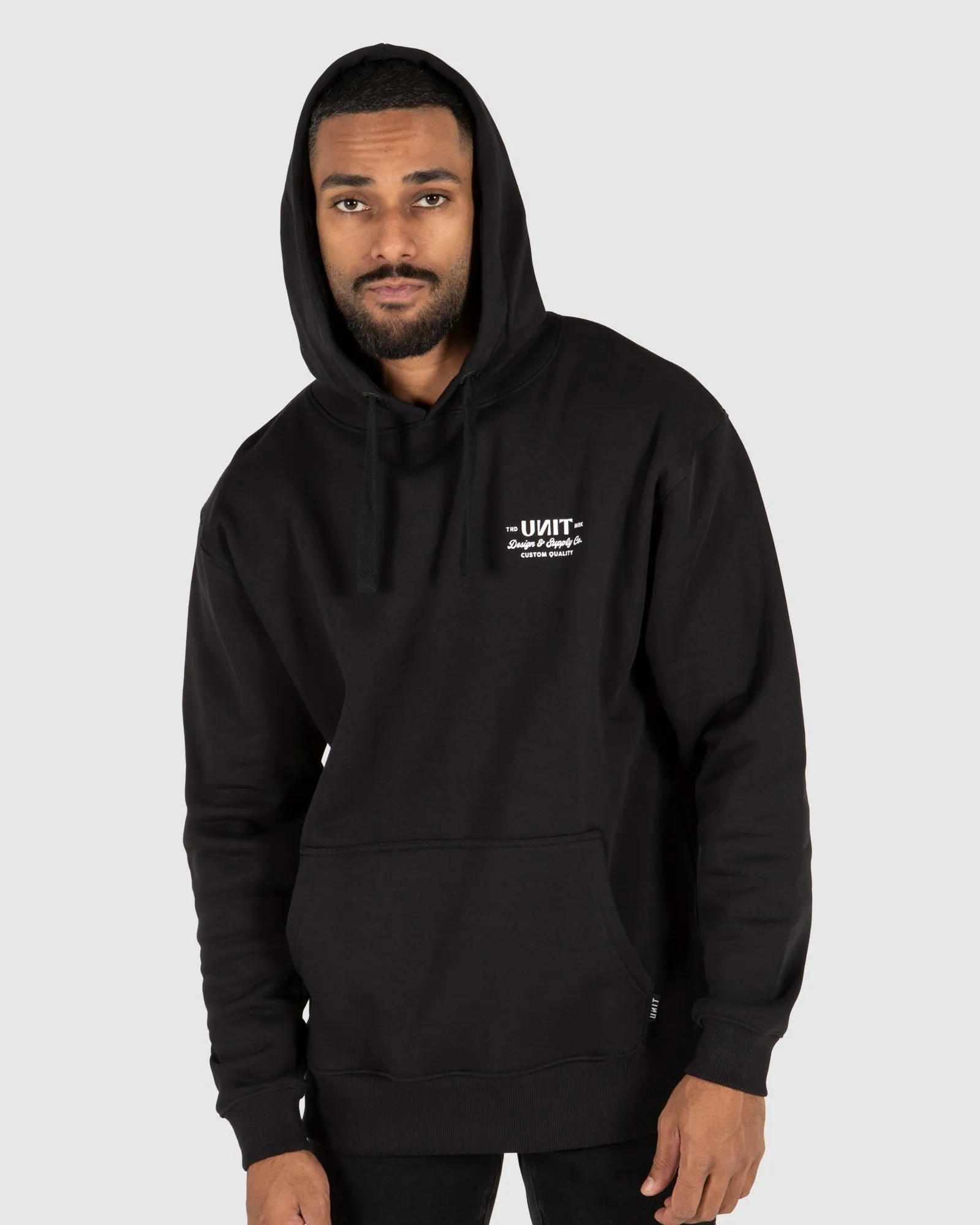 UNIT Mens Rattle Pull Over Hoodie