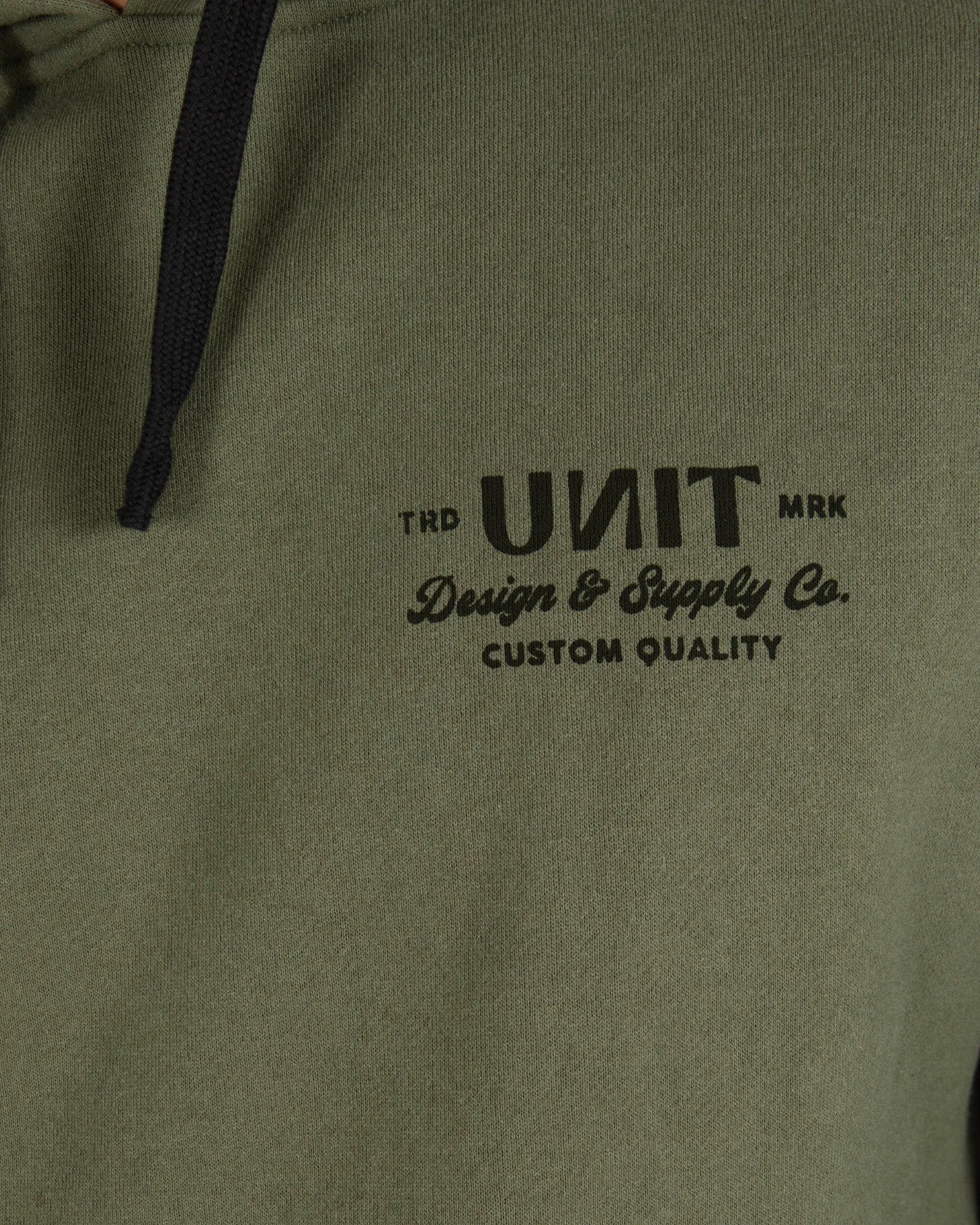 UNIT Mens Rattle Pull Over Hoodie