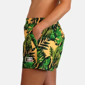 Vintage EKZOTIC Shorts - Orange Palms