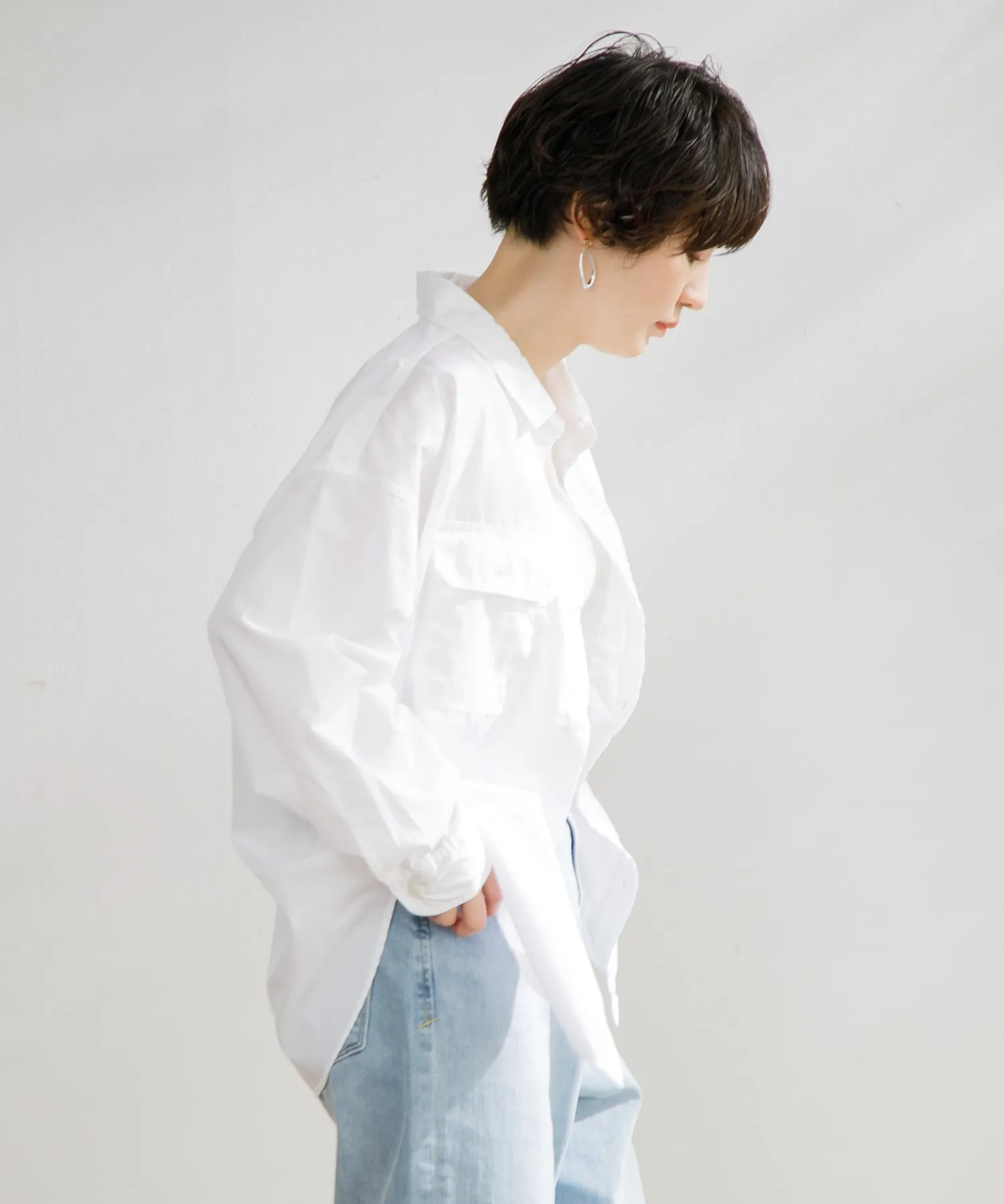 【WOMEN】ORCIVAL C.P.O. SHIRT