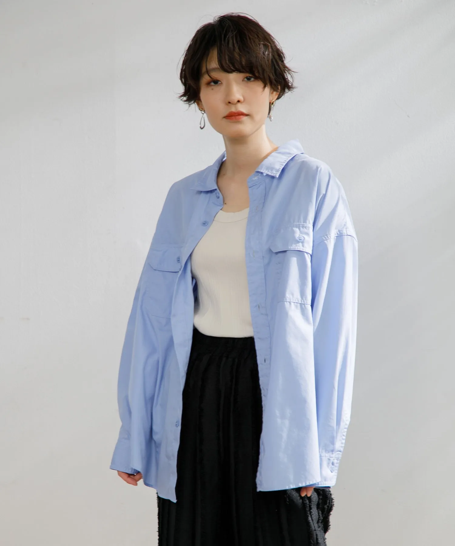 【WOMEN】ORCIVAL C.P.O. SHIRT