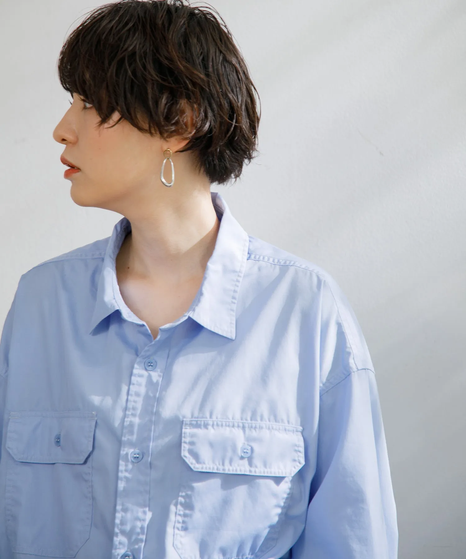 【WOMEN】ORCIVAL C.P.O. SHIRT