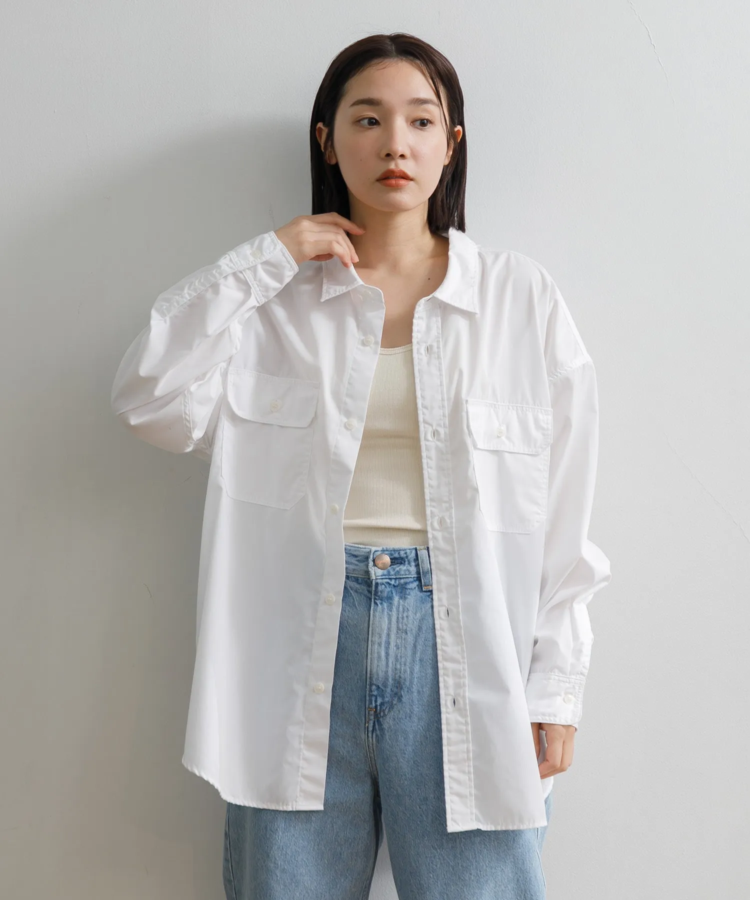 【WOMEN】ORCIVAL C.P.O. SHIRT