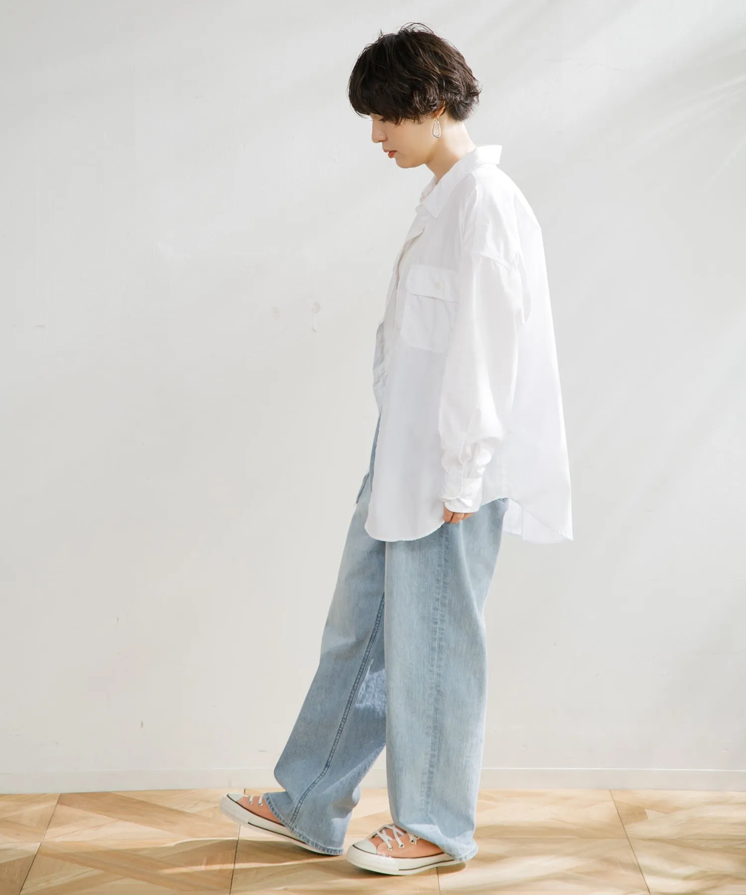 【WOMEN】ORCIVAL C.P.O. SHIRT