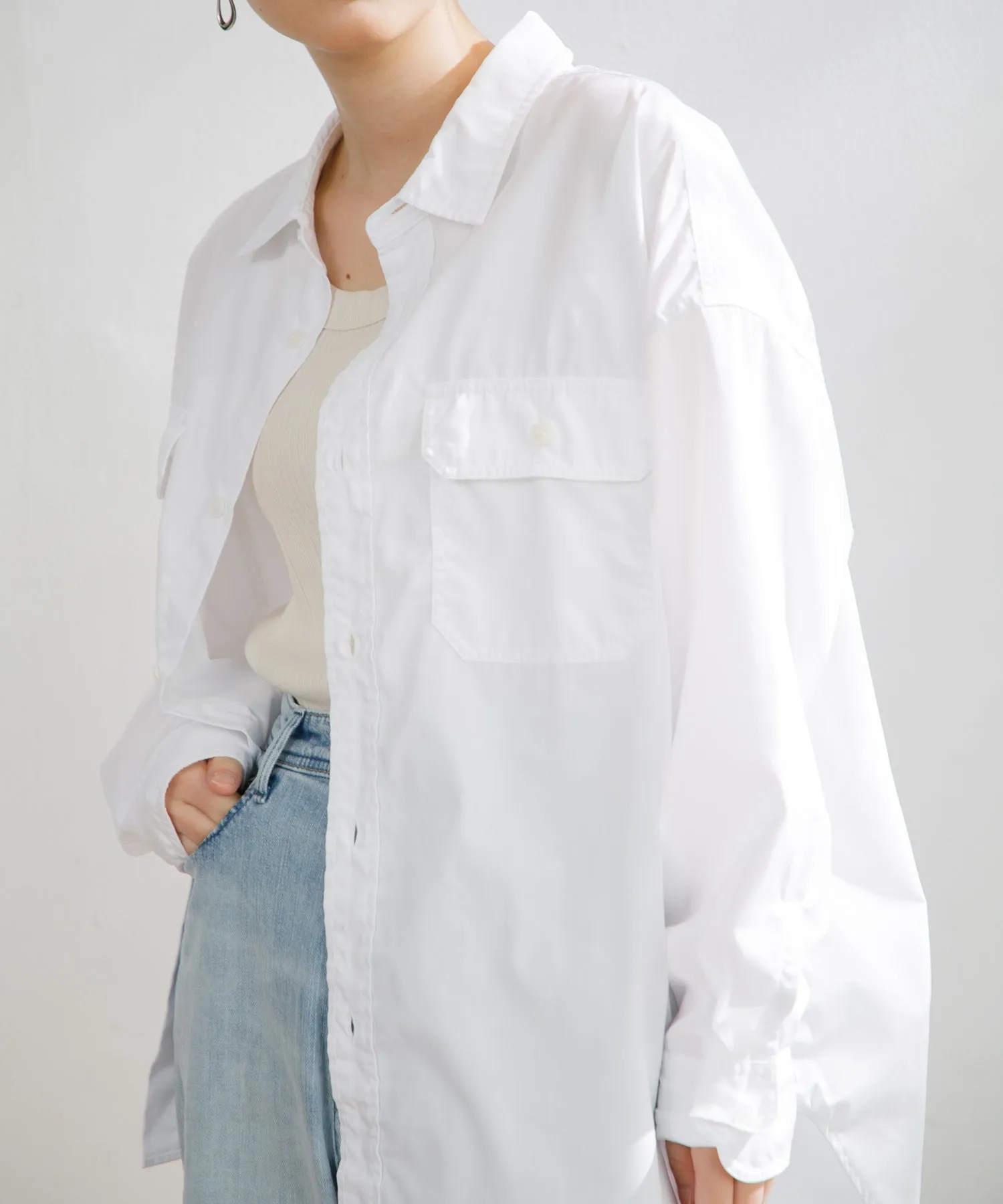 【WOMEN】ORCIVAL C.P.O. SHIRT