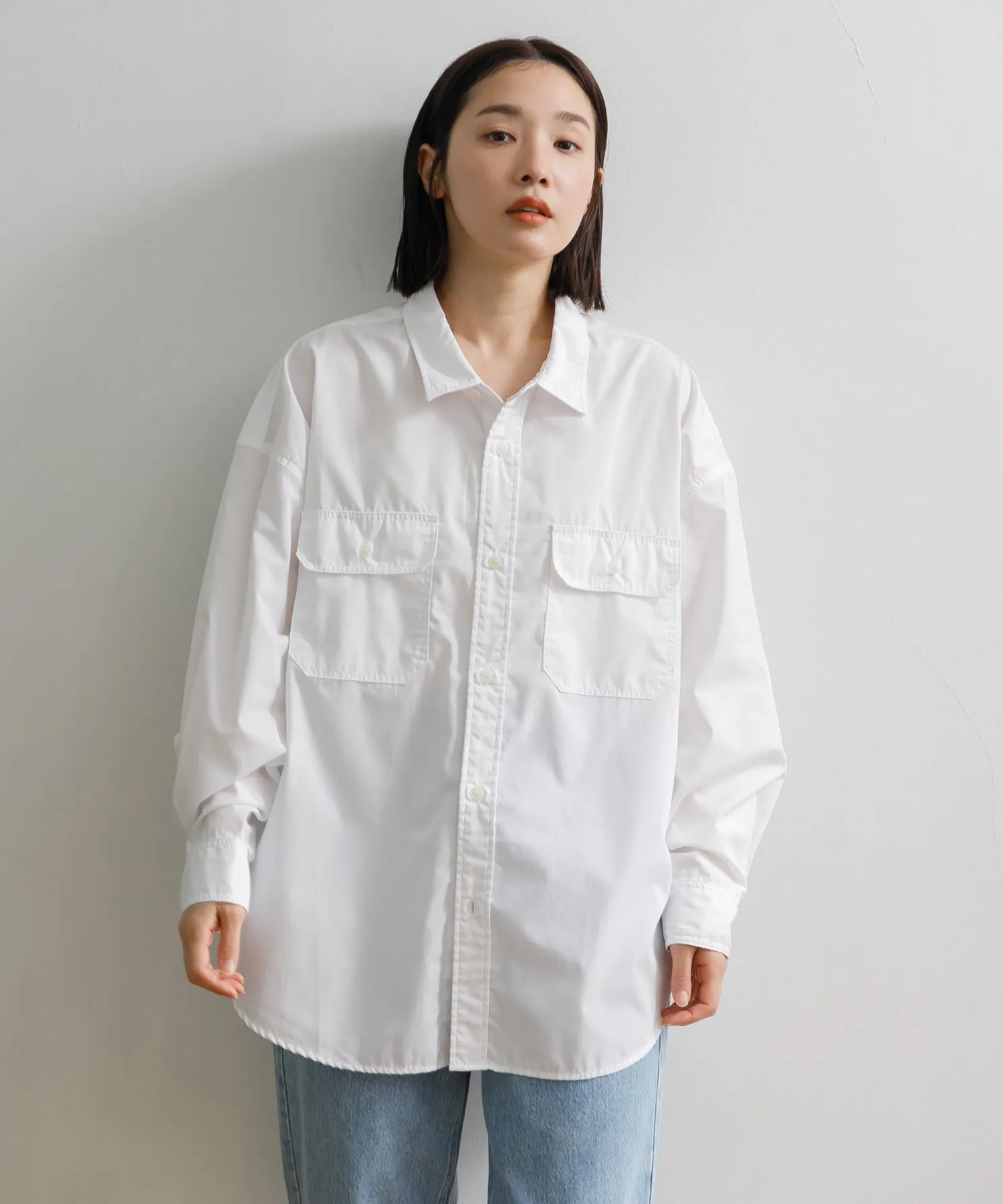 【WOMEN】ORCIVAL C.P.O. SHIRT