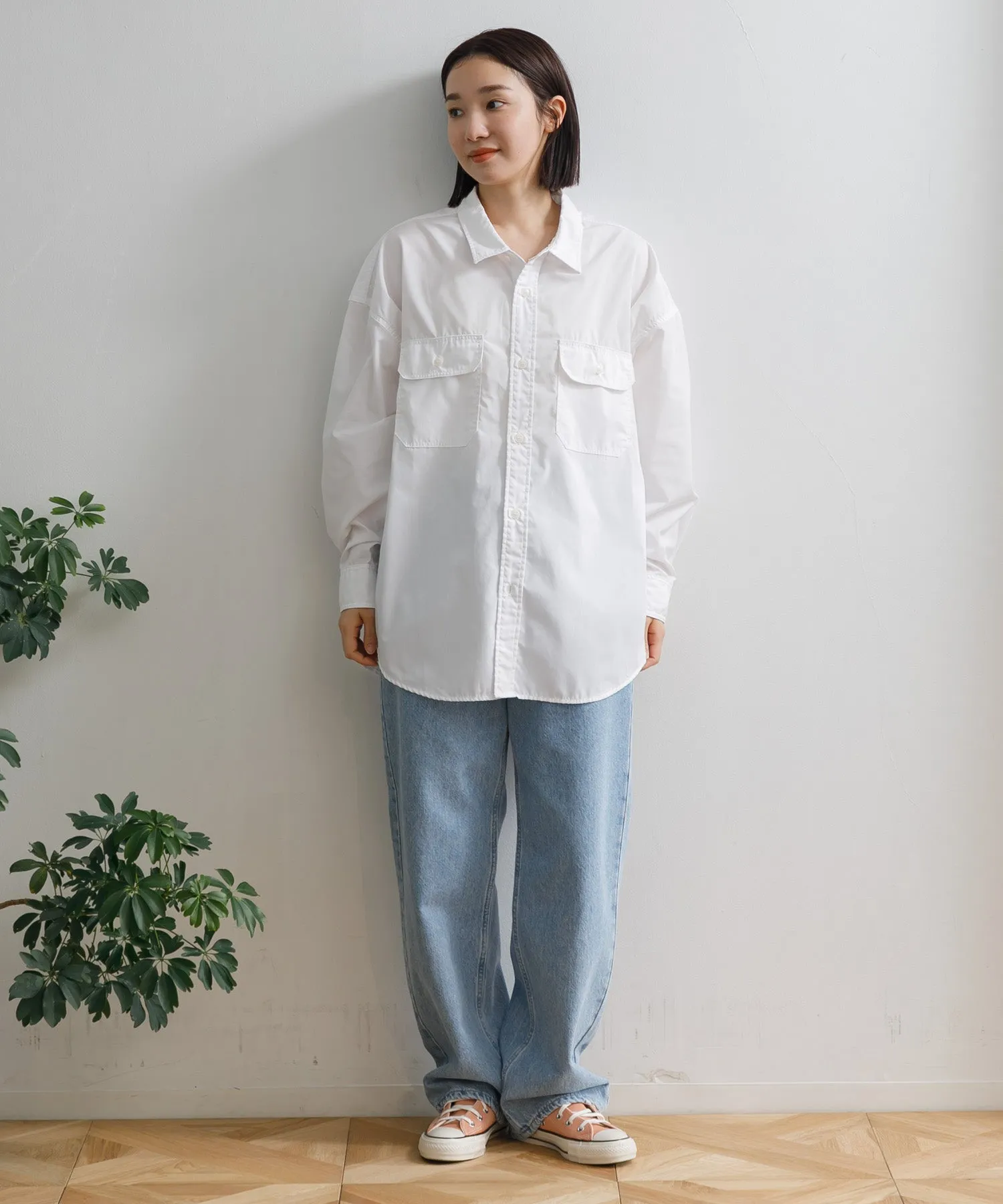 【WOMEN】ORCIVAL C.P.O. SHIRT