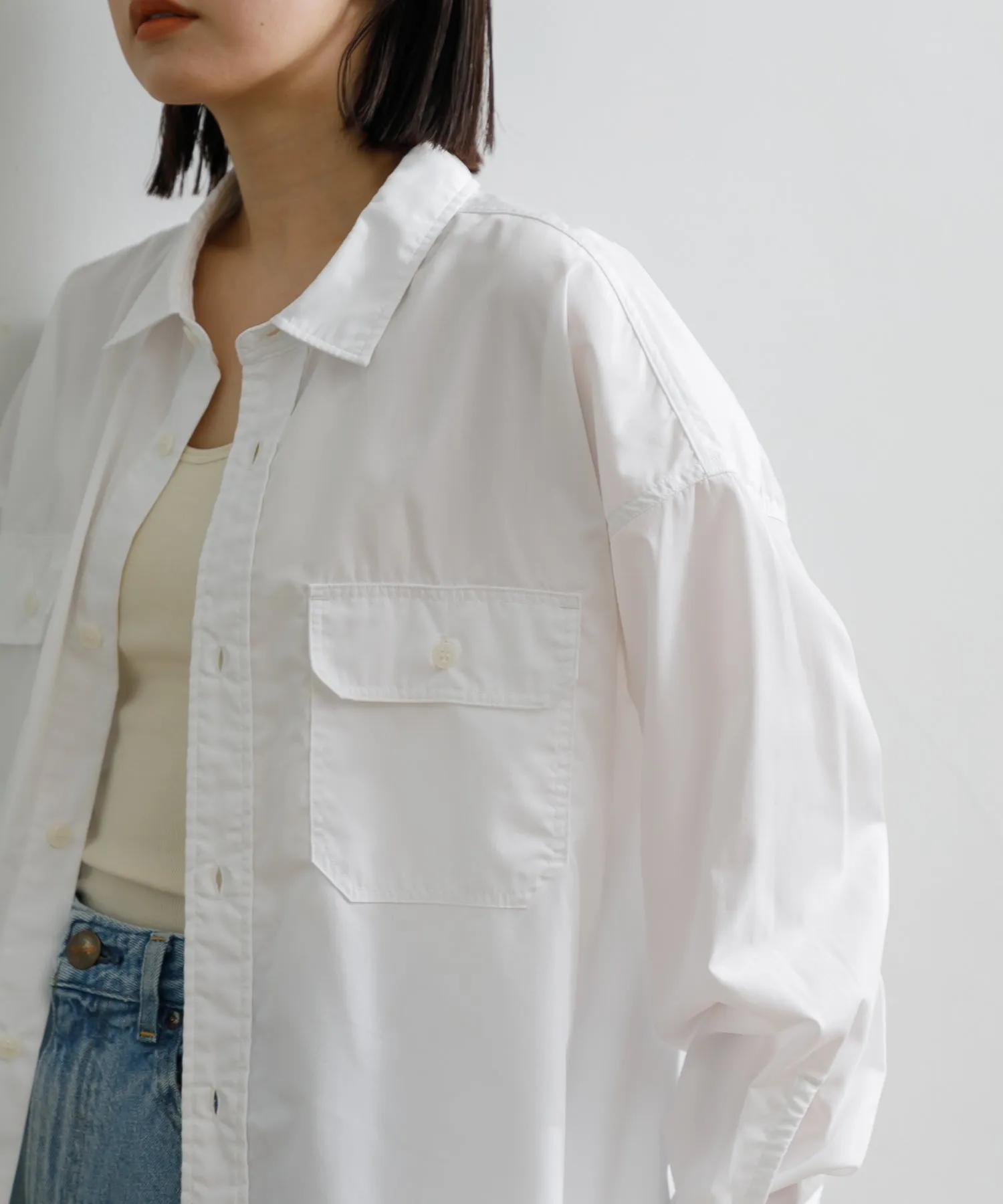 【WOMEN】ORCIVAL C.P.O. SHIRT