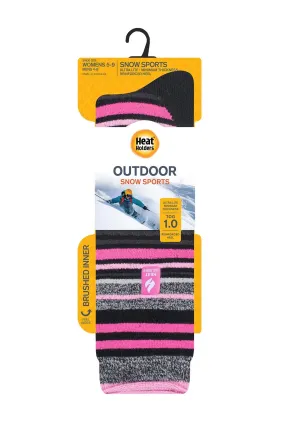 Women's Long Stripe ULTRA LITE™ Snow Sports Socks