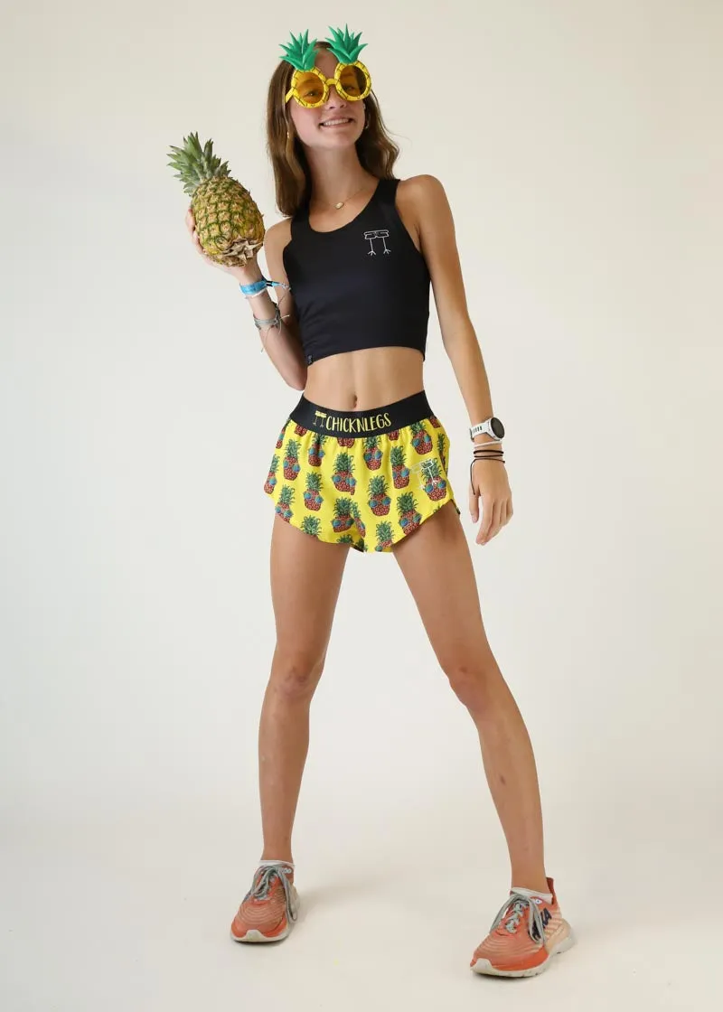 Women's Pineapple Express 1.5" Split Shorts